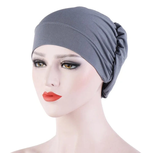 French Vintage Turban Hat Fashion Female Bandana Headband Women's Hair
